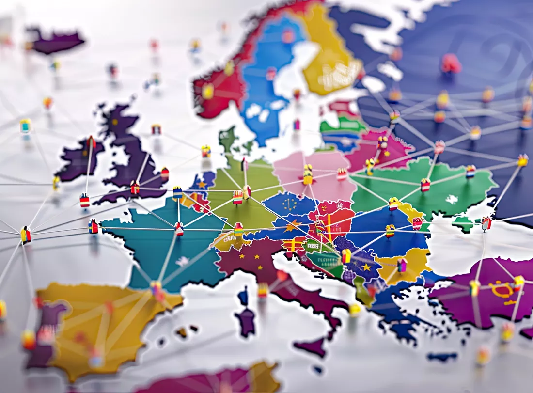 illustration-showing-european-flags-overlaying-map